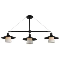 Люстра Candellux Loft 98x55 см Чорний (33-43115)