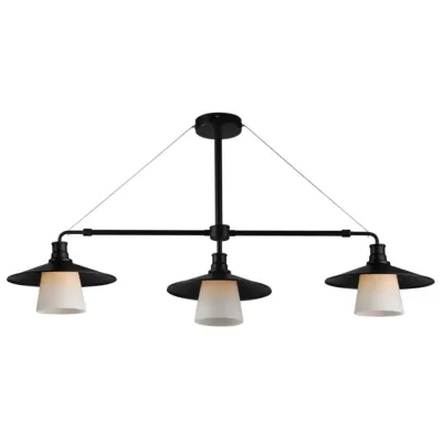 Люстра Candellux Loft 98x55 см Чорний (33-43115)
