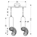 Люстра Candellux Tuba 30x100 см Черный (32-78650) Люстра Candellux Tuba 30x100 см Черный (32-78650)