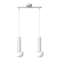 Люстра Candellux Tuba 30x100 см Білий (32-78636) Люстра Candellux Tuba 30x100 см Білий (32-78636)