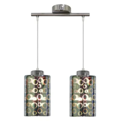 Люстра Candellux Nocturno 44x115 см Хром (32-57693)