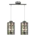 Люстра Candellux Nocturno 44x115 см Хром (32-57693)