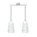 Люстра Candellux Sabrin 40x120 см Белый (32-54869)