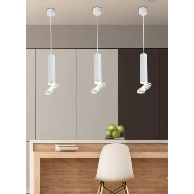 Люстра Candellux Tuba 6x100 см Білий (31-77707)