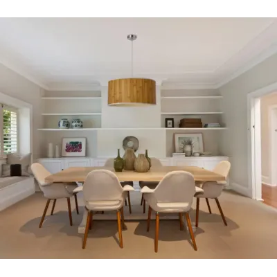 Люстра Candellux Timber 40x110 см Нікель (31-56699)