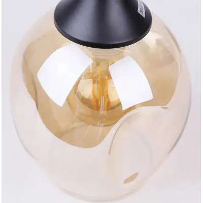Люстра Candellux Aspa 14x100 см Чорний (31-00583) Люстра Candellux Aspa 14x100 см Чорний (31-00583)