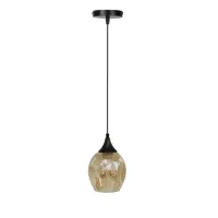 Люстра Candellux Aspa 14x100 см Чорний (31-00583)