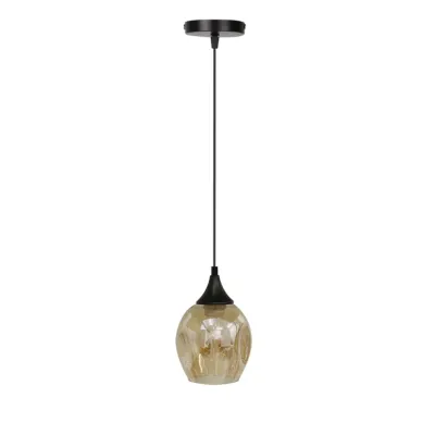 Люстра Candellux Aspa 14x100 см Чорний (31-00583)