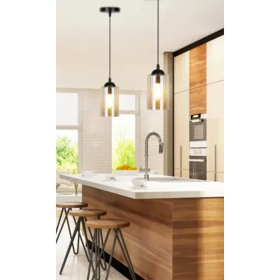 Люстра Candellux Bistro 10x100 см Чорний (31-00569) Люстра Candellux Bistro 10x100 см Чорний (31-00569)