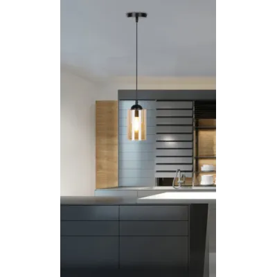 Люстра Candellux Bistro 10x100 см Чорний (31-00569) Люстра Candellux Bistro 10x100 см Чорний (31-00569)