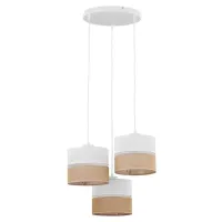 Люстра TK Lighting Linobianco 47x140 см Білий (TK6575) Люстра TK Lighting Linobianco 47x140 см Білий (TK6575)