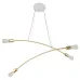 Люстра TK Lighting Helix 90x125 см Золотисто-білий (TK5622)