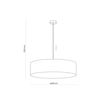 Люстра TK Lighting Rondo 60x120 см Серый (TK4858) Люстра TK Lighting Rondo 60x120 см Серый (TK4858)