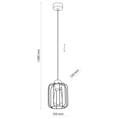 Люстра TK Lighting Galaxy 15x158 см Золотистий (TK4714) Люстра TK Lighting Galaxy 15x158 см Золотистий (TK4714)
