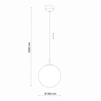 Люстра TK Lighting Cadix 30x220 см Золотистий (TK4610) Люстра TK Lighting Cadix 30x220 см Золотистий (TK4610)