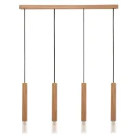 Люстра Zuma Line Madera 75x180 см Бежевий (Zu8620403)