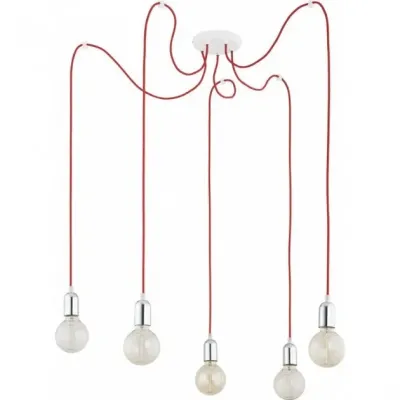 Люстра TK Lighting Qualle 14x14x10 см Білий (TK1288)