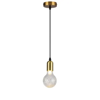 Люстра WunderLicht Mf5164 10x121 см Прозоро-золотистий (MF5164-31)