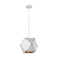 Люстра WunderLicht M 15x136 см Бело-черный (M-3131-31W)