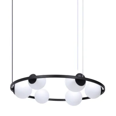 Люстра Zuma Line Orbit 78x100 см Черный (Zu5007)