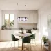 Люстра Zuma Line Orbit 78x100 см Черный (Zu5007)