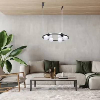 Люстра Zuma Line Orbit 78x100 см Черный (Zu5007)