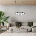 Люстра Zuma Line Orbit 78x100 см Черный (Zu5007)