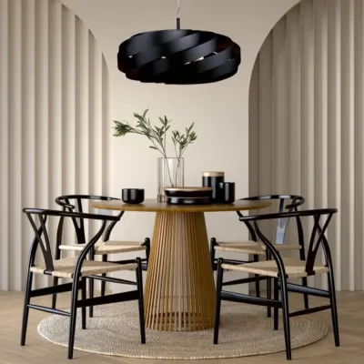 Люстра Zuma Line Vento 60x60x90 см Чорний (Zu1133)
