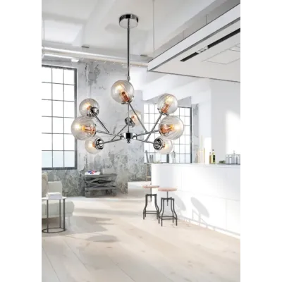 Люстра Candellux Best 78x70 см Хром (38-67289)