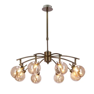 Люстра Candellux Lentini 74x75 см Латунь (38-16393) Люстра Candellux Lentini 74x75 см Латунь (38-16393)