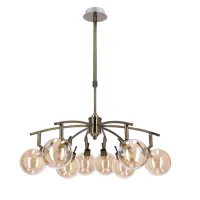 Люстра Candellux Lentini 74x75 см Латунь (38-16393) Люстра Candellux Lentini 74x75 см Латунь (38-16393)