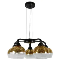 Люстра Candellux Cromina 55x140 см Чорний (35-57266) Люстра Candellux Cromina 55x140 см Чорний (35-57266)
