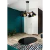 Люстра Candellux Reno 65x70 см Черно-бежевый (34-78155)