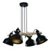 Люстра Candellux Reno 65x70 см Черно-бежевый (34-78155)