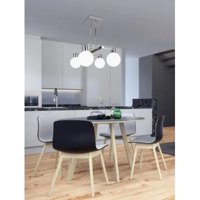 Люстра Candellux Maldus 38x42 см Хром (34-01467) Люстра Candellux Maldus 38x42 см Хром (34-01467)