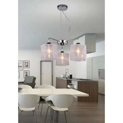Люстра Candellux Nosja 58x115 см Хром (33-58720) Люстра Candellux Nosja 58x115 см Хром (33-58720)