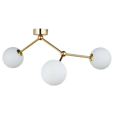 Люстра TK Lighting Fairy 48x30 см Золотисто-белый (TK6471)