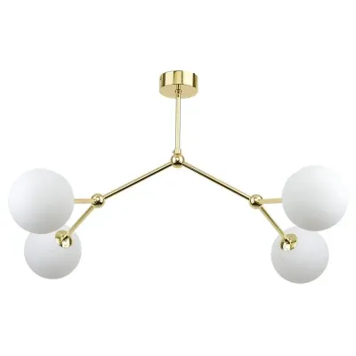 Люстра TK Lighting Fairy 49x42 см Золотисто-белый (TK6470)