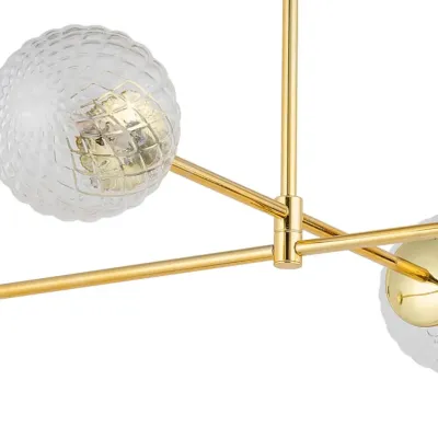 Люстра TK Lighting Cadix 73x61 см Золотистий (TK4605)