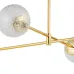 Люстра TK Lighting Cadix 73x61 см Золотистий (TK4605)