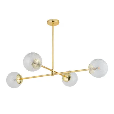 Люстра TK Lighting Cadix 73x61 см Золотистий (TK4605)
