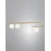 Люстра Nova Luce Cantona 80x180 см Бело-золотистый (Nova9960615)