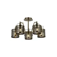 Люстра WunderLicht Om1608 56x30 см Бронза (OM1608-45) Люстра WunderLicht Om1608 56x30 см Бронза (OM1608-45)