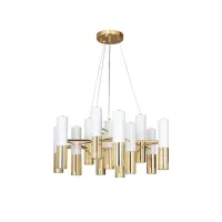 Люстра WunderLicht M 72x115 см Золотисто-білий (M-11804-413WH)