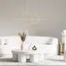 Люстра Zuma Line Cholet 110x8x150 см Золотистый (ZuMD7358-2A-3GT)