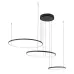 Люстра Nowodvorski Circolo Led 60x125x140 см Черный (Now10817) Люстра Nowodvorski Circolo Led 60x125x140 см Черный (Now10817)