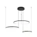 Люстра Nowodvorski Circolo Led 60x125x140 см Черный (Now10817) Люстра Nowodvorski Circolo Led 60x125x140 см Черный (Now10817)