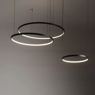 Люстра Nowodvorski Circolo Led 60x125x140 см Черный (Now10817) Люстра Nowodvorski Circolo Led 60x125x140 см Черный (Now10817)