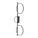 Люстра Nowodvorski Circolo Led 30x100x12 см Черный (Now10816)