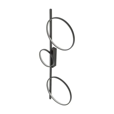 Люстра Nowodvorski Circolo Led 30x100x12 см Черный (Now10816)